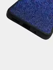 Черный чехол для Xiaomi Redmi 12 / Сяоми Редми 12, силиконовый, с блестками