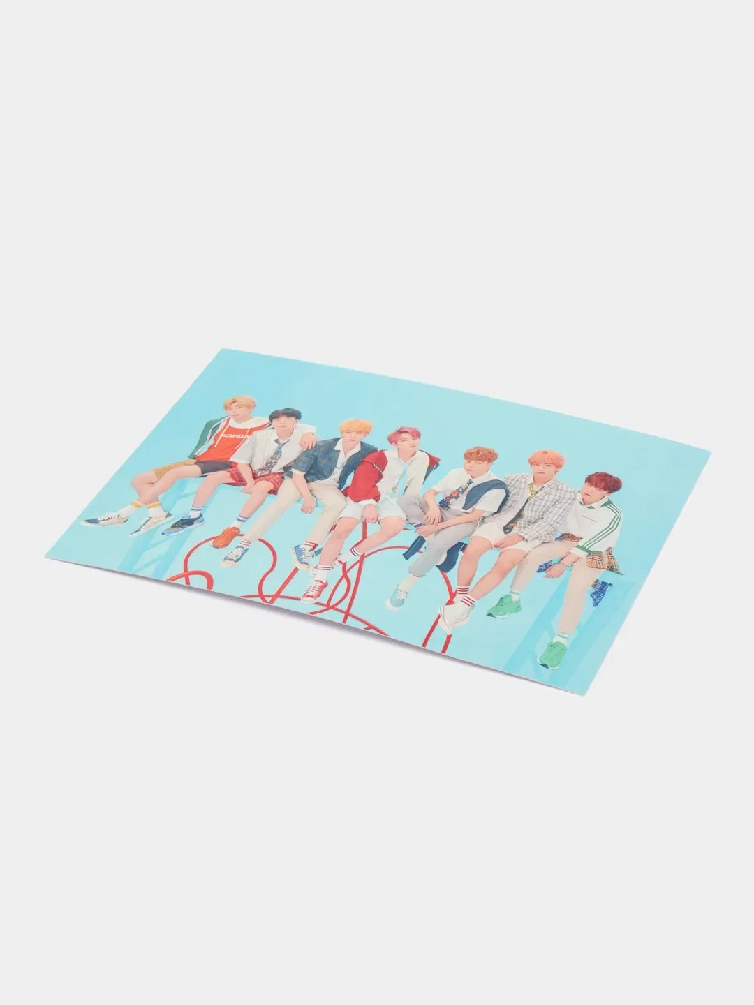 Открытка BTS K-pop
