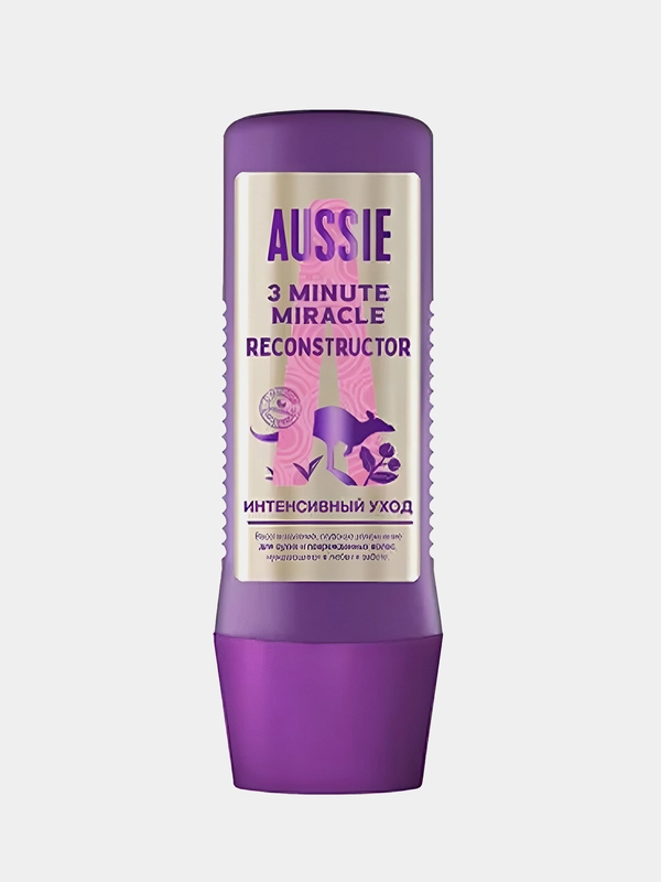 Интенсивный уход Aussie 3 Minute Miracle Реконструктор волос, 225 мл