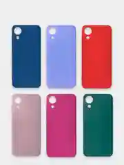 Бежевый меланж чехол Samsung Galaxy A03 Core, Самсунг Галакси А03 Кор силиконовый Silicone Cover