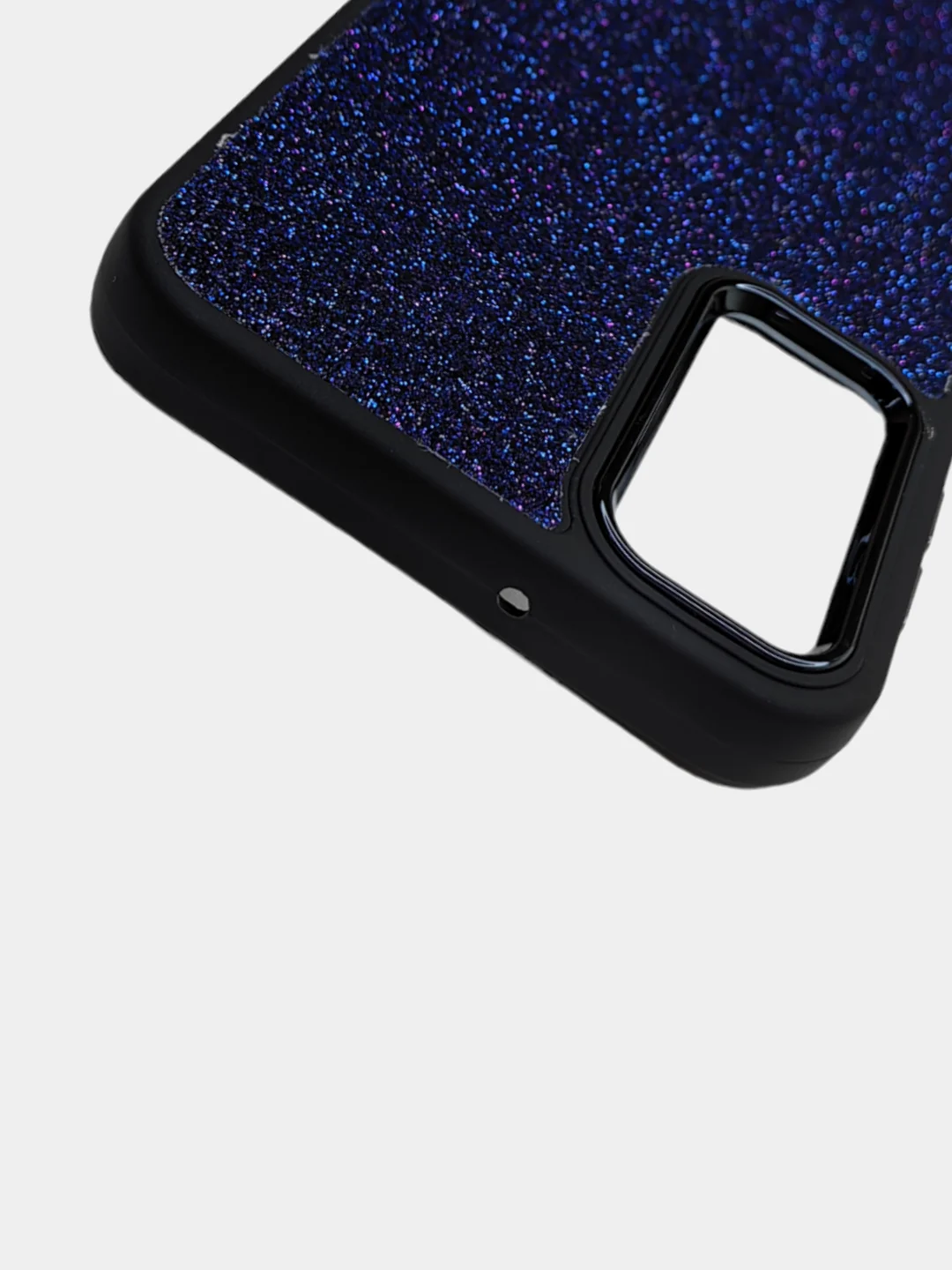 Розовый чехол для Samsung Galaxy A24 / Самсунг Галакси А24, силиконовый с блестками
