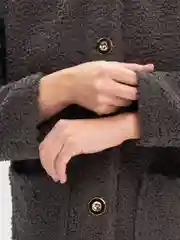 Хром дубленка женская Teddy