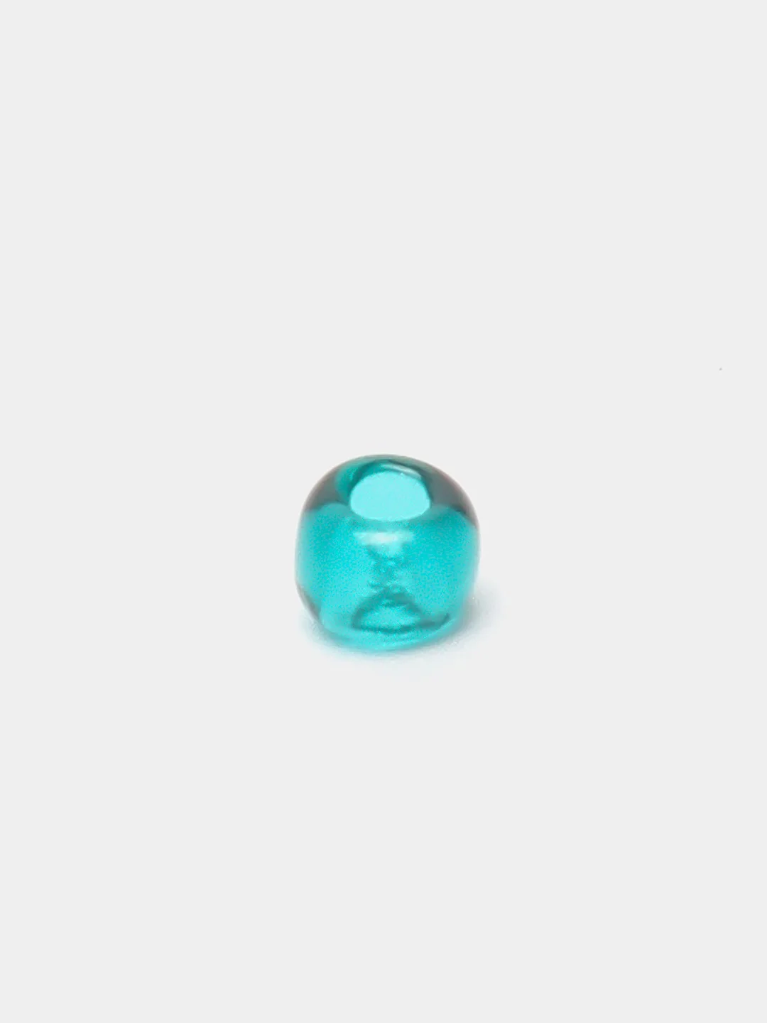 Бирюзовый чешский бисер Preciosa 10/0, Natural transparent (10, 50 грамм)