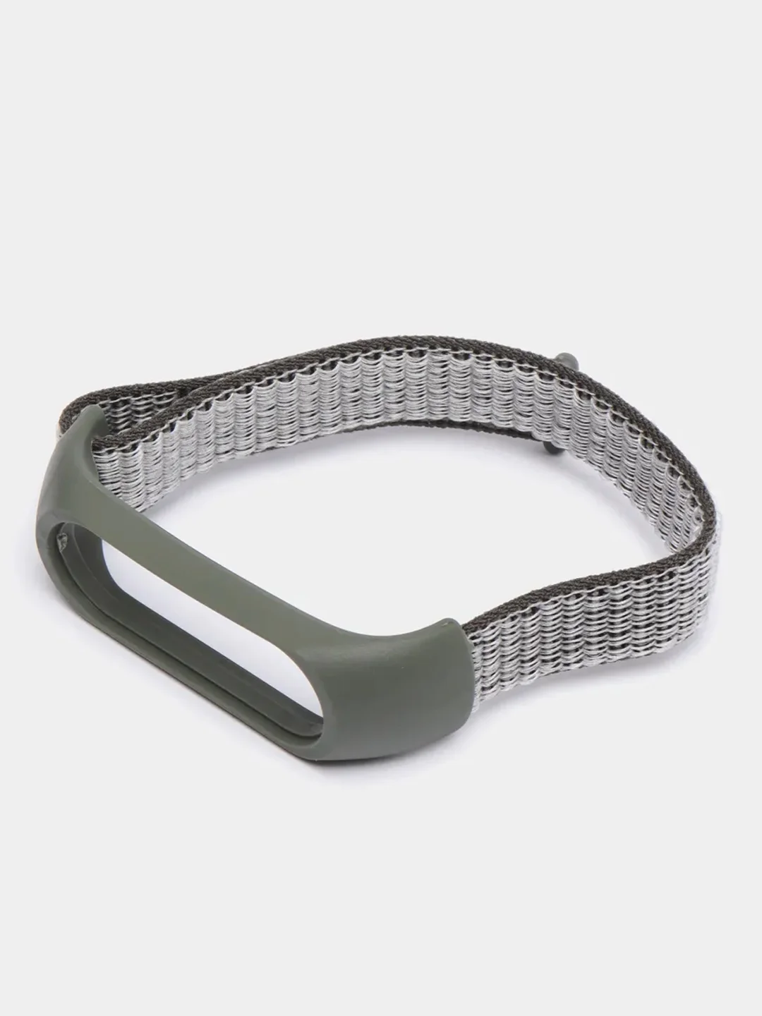 Бирюзовый ремешок нейлоновый тканевый для Xiaomi Mi Band 3/4/5/6