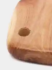Подвеска из можжевельника, квадратная