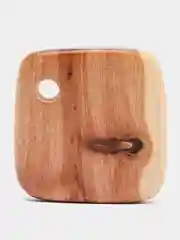 Подвеска из можжевельника, квадратная