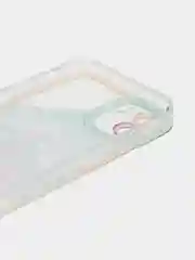 Бежевый меланж чехол на iPhone 11 12 13 / 14 Pro Max / 7 8 Plus / XR / XS / X айфон про макс прозрачный