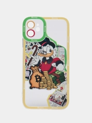 Чехол на iPhone 11 12 13 / 14 Pro Max / 7 8 Plus / XR / XS / X айфон про макс прозрачный