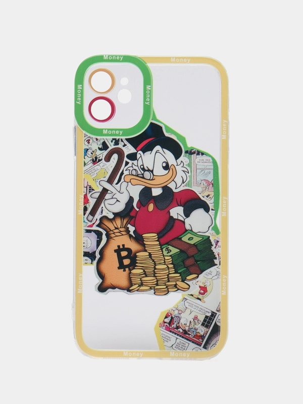 Чехол на iPhone 11 12 13 / 14 Pro Max / 7 8 Plus / XR / XS / X айфон про макс прозрачный