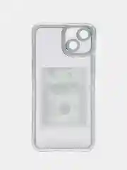 Бежевый меланж чехол на iPhone 11 12 13 / 14 Pro Max / 7 8 Plus / XR / XS / X айфон про макс прозрачный