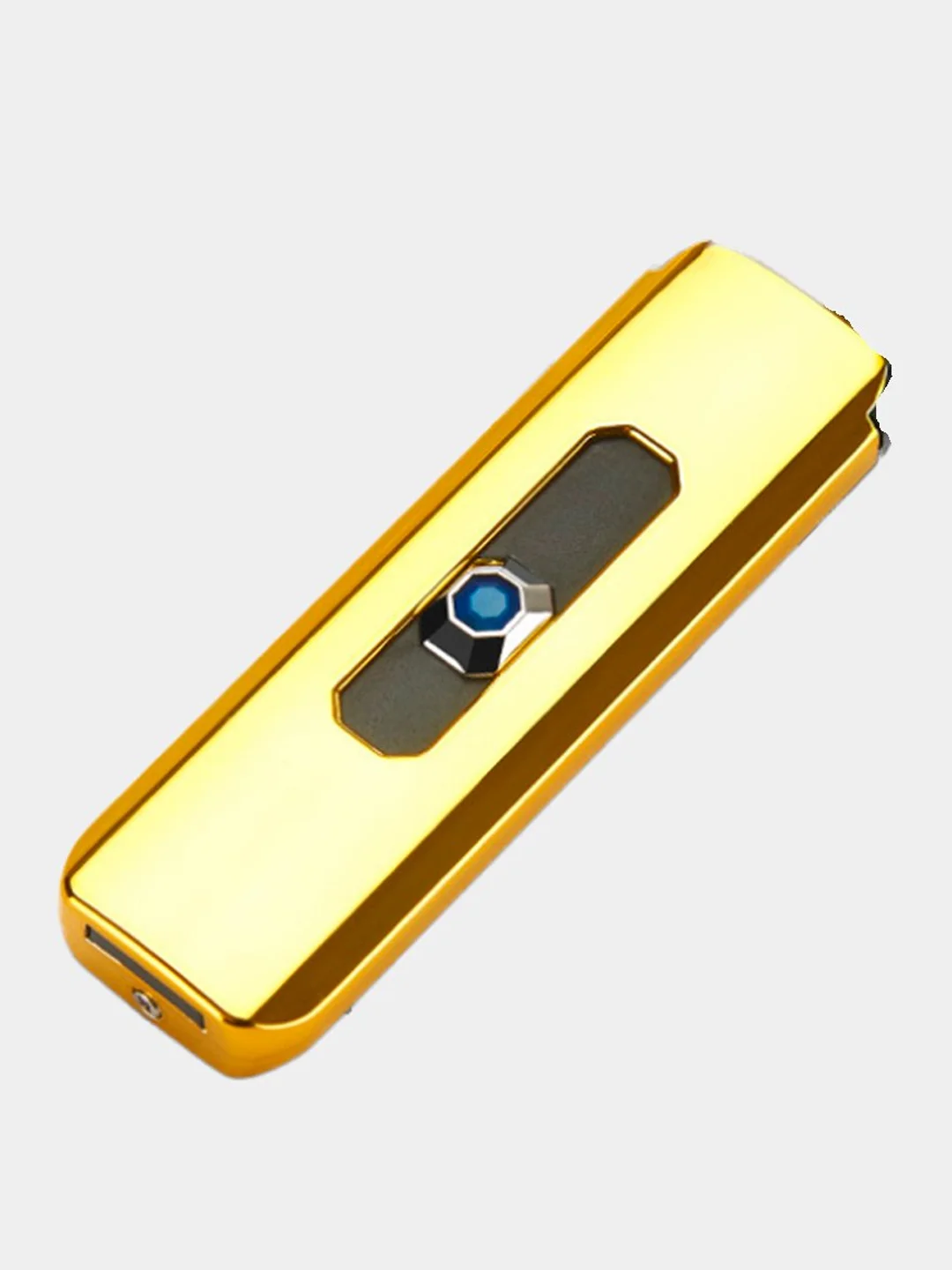Оливковый usb - зажигалка (в подарочной коробке).