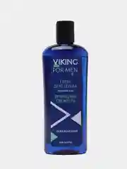 Бирюзовый мужской гель для душа и шампунь, Viking, 300 мл,подарок на новый год