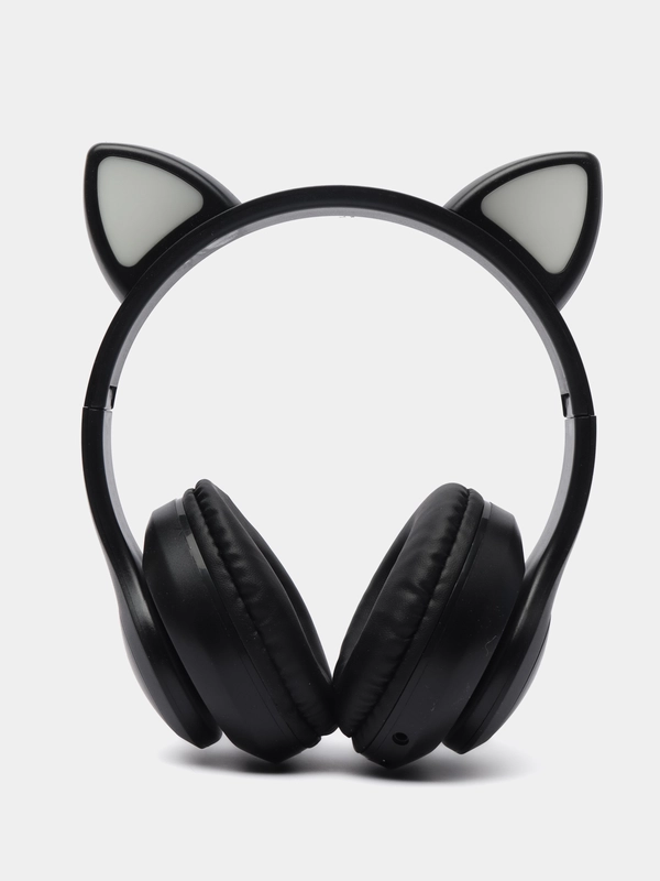 Наушники детские Cat Ear беспроводные, светящиеся, с ушками