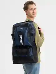 Синий рюкзак туристический Sport, 45 л