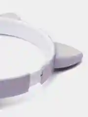 Лавандовый наушники детские Cat Ear беспроводные, светящиеся, с ушками