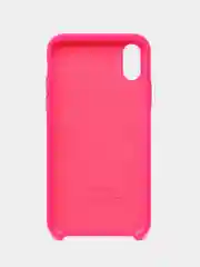 Фиолетовый чехол Silicone Case ( Чехол силиконовый ) для iPhone X