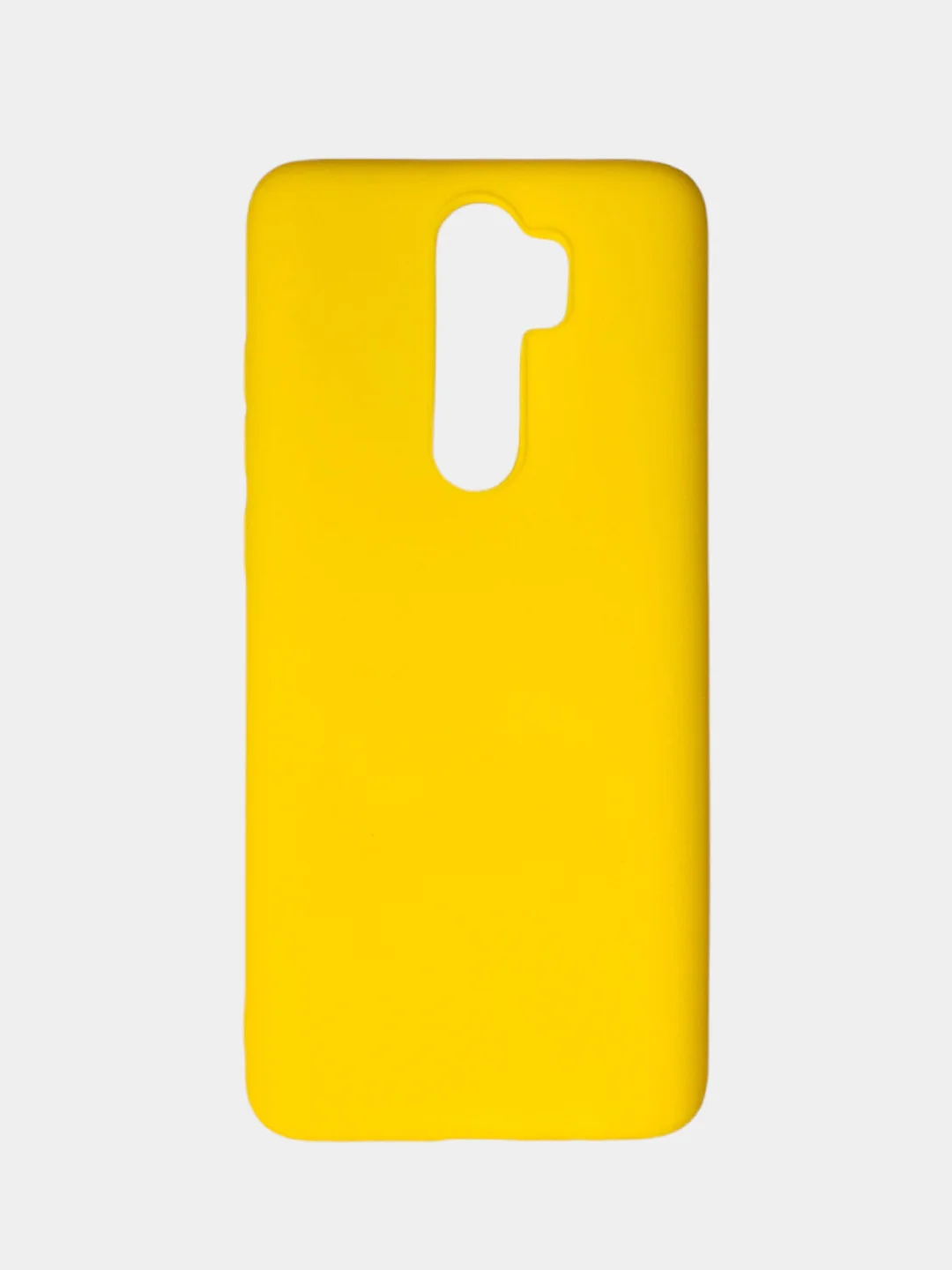 Желтый чехол для Xiaomi Redmi Note 8 Pro (Сяоми Редми Нот 8 Про) силиконовый, матовый