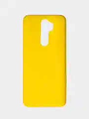 Желтый чехол для Xiaomi Redmi Note 8 Pro (Сяоми Редми Нот 8 Про) силиконовый, матовый