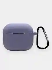 Серый меланж силиконовый чехол для AirPods 3 2021