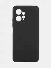 Тёмно-зелёный чехол BROSCORP для Xiaomi Redmi Note 12 4G матовый силиконовый тонкий, бортик вокруг камер