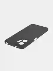Тёмно-зелёный чехол BROSCORP для Xiaomi Redmi Note 12 4G матовый силиконовый тонкий, бортик вокруг камер