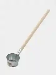 Ковш для бани из оцинкованной стали, 0.35 л, 60 см, с деревянной ручкой