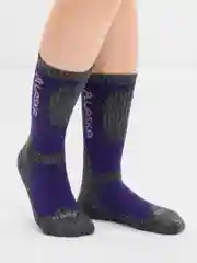 Аметистовый термоноски женские Аляска, носки теплые, шерстяные