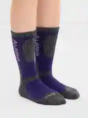 Аметистовый термоноски женские Аляска, носки теплые, шерстяные