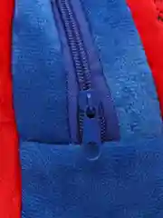 Красный детский плюшевый рюкзак "Мультгерои" для малышей