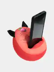 Оранжевый подставка под телефон-игрушка антистресс Котик/ Штучки, к которым тянутся ручки