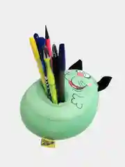 Зеленый подставка под телефон-игрушка антистресс Котик/ Штучки, к которым тянутся ручки