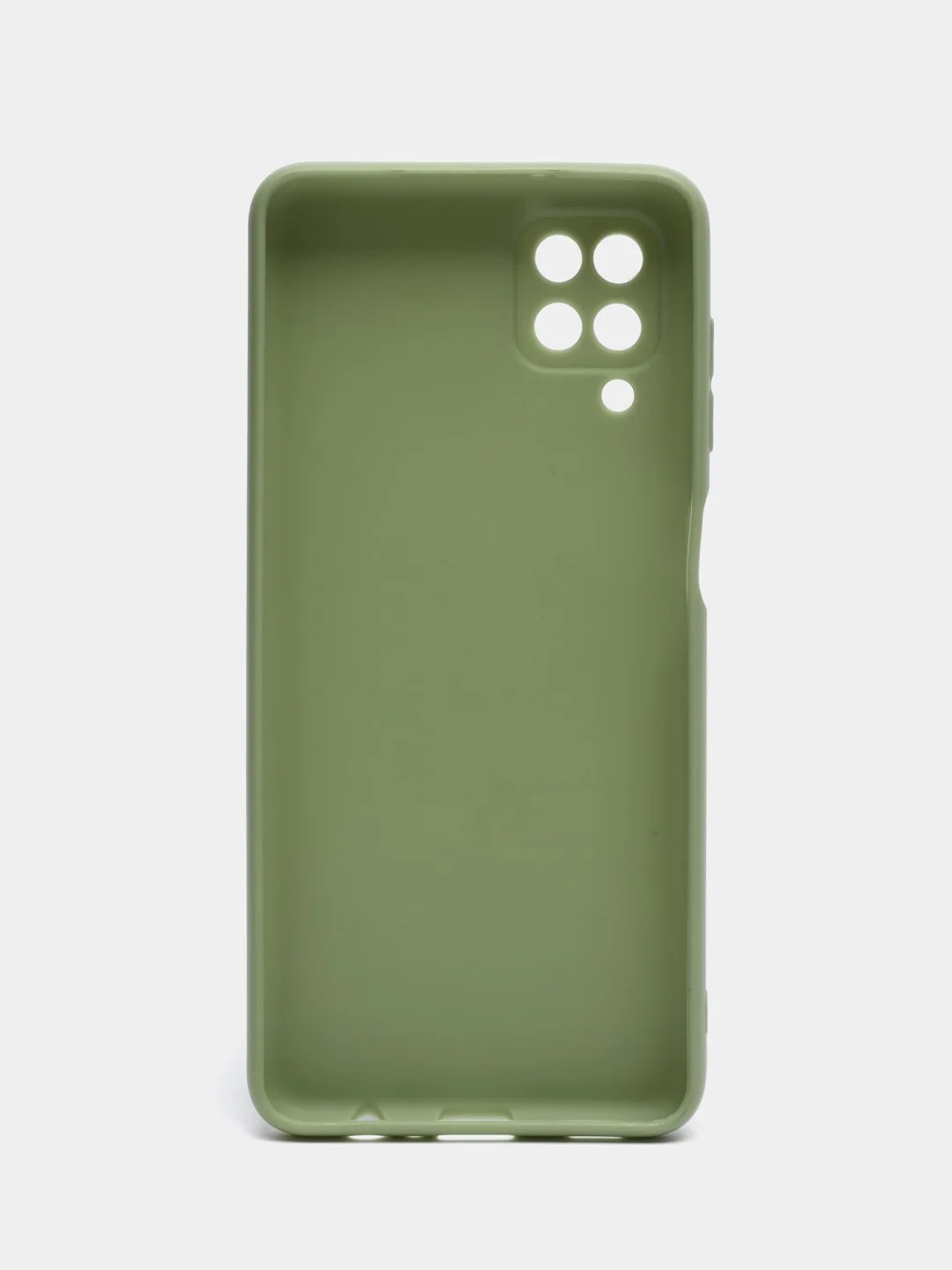 Мятный чехол Samsung Galaxy A12, M12 (Самсунг Галакси А12, М12), силиконовый, цветной, матовый