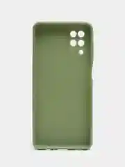 Мятный чехол Samsung Galaxy A12, M12 (Самсунг Галакси А12, М12), силиконовый, цветной, матовый