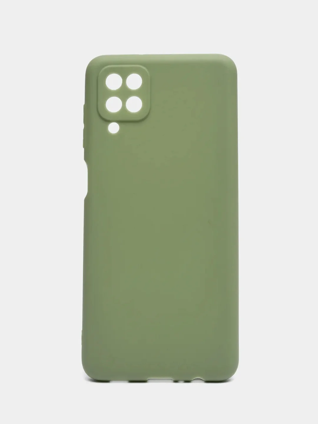 Чехол Samsung Galaxy A12, M12 (Самсунг Галакси А12, М12), силиконовый, цветной, матовый