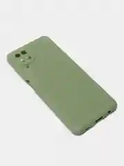 Мятный чехол Samsung Galaxy A12, M12 (Самсунг Галакси А12, М12), силиконовый, цветной, матовый