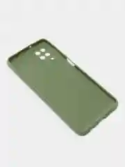 Мятный чехол Samsung Galaxy A12, M12 (Самсунг Галакси А12, М12), силиконовый, цветной, матовый