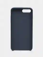 Темно-синий кожаный чехол для iPhone 5S, 6, 6 Plus, 6S, 6S Plus, 7, 8, SE, 7 Plus, 8 Plus, X, XS