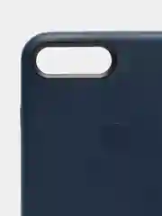 Темно-синий кожаный чехол для iPhone 5S, 6, 6 Plus, 6S, 6S Plus, 7, 8, SE, 7 Plus, 8 Plus, X, XS