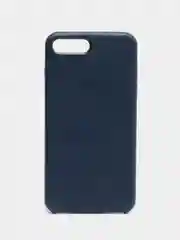 Темно-синий кожаный чехол для iPhone 5S, 6, 6 Plus, 6S, 6S Plus, 7, 8, SE, 7 Plus, 8 Plus, X, XS