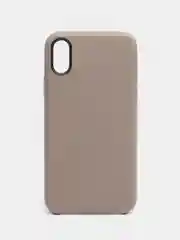 Серый кожаный чехол для iPhone 5S, 6, 6 Plus, 6S, 6S Plus, 7, 8, SE, 7 Plus, 8 Plus, X, XS