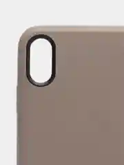 Серый кожаный чехол для iPhone 5S, 6, 6 Plus, 6S, 6S Plus, 7, 8, SE, 7 Plus, 8 Plus, X, XS