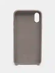 Серый кожаный чехол для iPhone 5S, 6, 6 Plus, 6S, 6S Plus, 7, 8, SE, 7 Plus, 8 Plus, X, XS