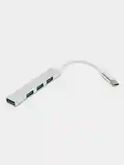 USB-хаб, переходник концентратор, разветвитель для ЮСБ, на выбор Type-C HUB/USB HUB