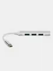 USB-хаб, переходник концентратор, разветвитель для ЮСБ, на выбор Type-C HUB/USB HUB