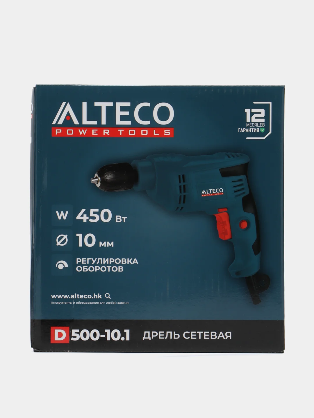 Темно-синий дрель ALTECO  (с микро ударом и безударной)
