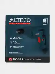 Темно-синий дрель ALTECO  (с микро ударом и безударной)