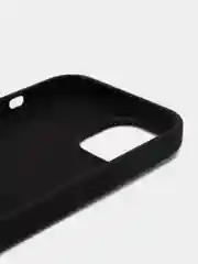 Черный чехол Silicone Case для iPhone 15, 15 Plus, 15 Pro, 15 Pro Max, Ultra с закрытым низом
