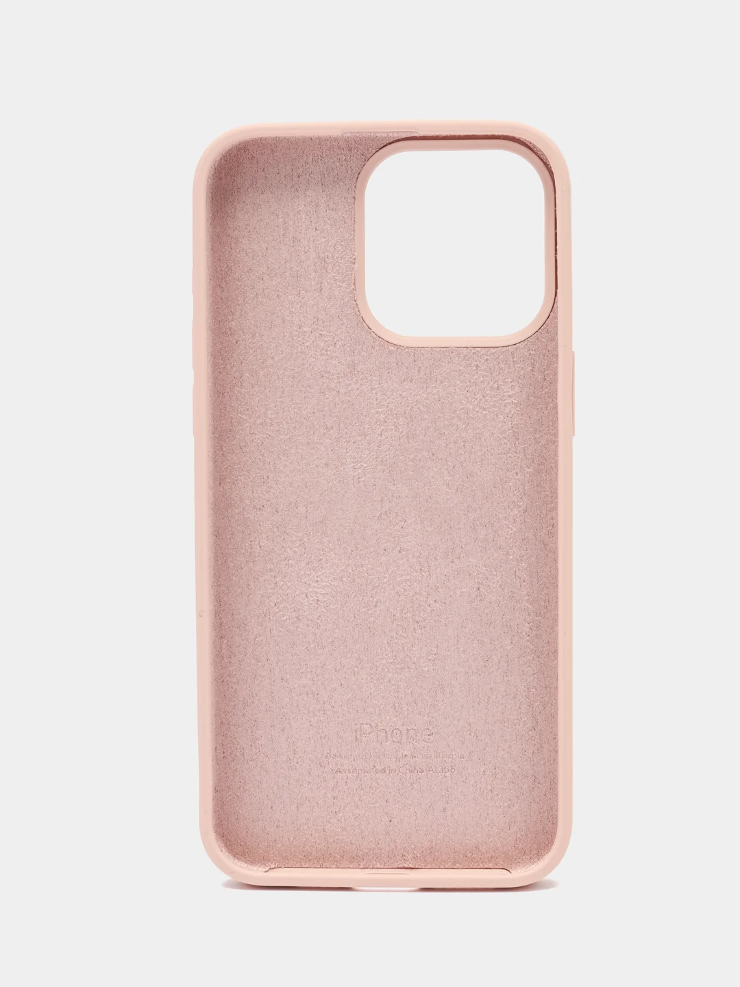 Бежевый чехол Silicone Case для iPhone 15, 15 Plus, 15 Pro, 15 Pro Max, Ultra с закрытым низом