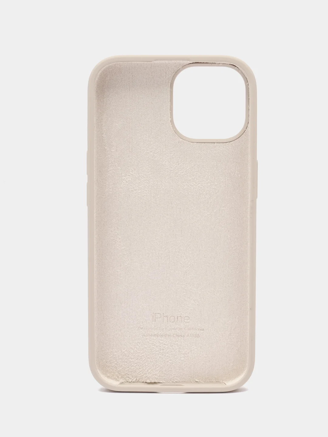 Песочный хаки чехол Silicone Case для iPhone 15, 15 Plus, 15 Pro, 15 Pro Max, Ultra с закрытым низом