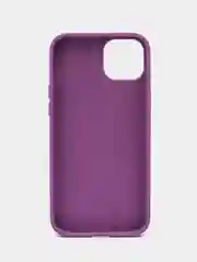 Пурпурный чехол Silicone Case для iPhone 15, 15 Plus, 15 Pro, 15 Pro Max, Ultra с закрытым низом